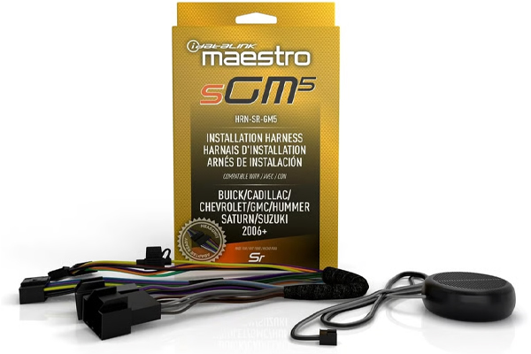  HRN-SR-GM5 / MSR compatible radio replacement harness for select 2007 & 2016 GM vehicles